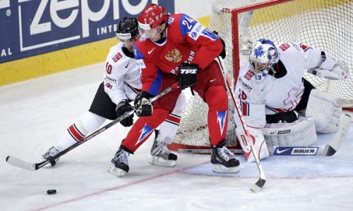 Сборная России проиграла команде Швейцарии