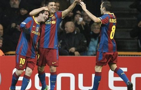 «Барселона» стала первым финалистом Лиги чемпионов УЕФА