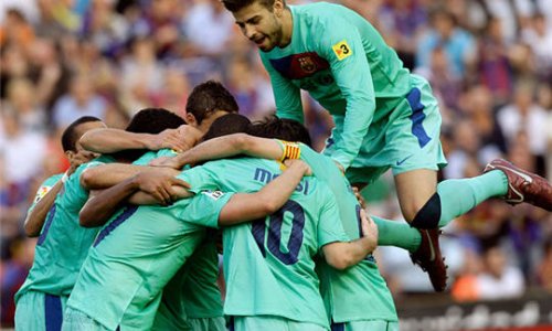 «Барселона» в третий раз подряд стала чемпионом Испании