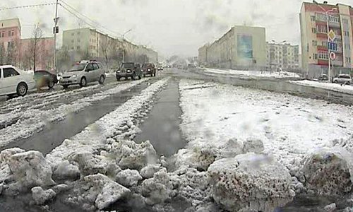 Магаданскую область засыпает снегом