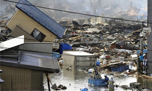Картина событий землетрясения в Японии 11 марта 2011 года