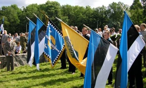 В Эстонии ветераны эстонской дивизии СС собрались на слет