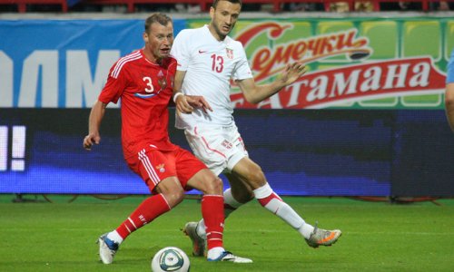 Сборная России по футболу одолела Сербию