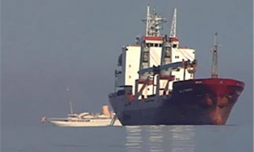 В Парагвае столкнулись два грузовых судна