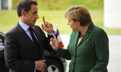 Саркози и Меркель обсудят спасение Европы от долгов