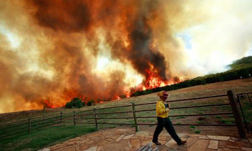 Лесные пожары уничтожили около 1,5 тысяч домов в штате Техас