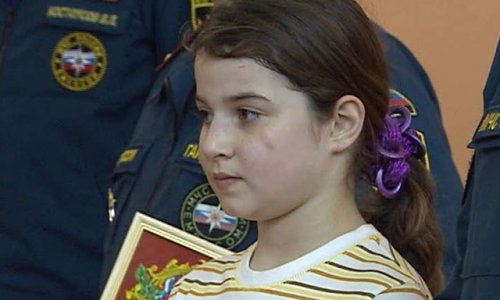 Кристину Синельщикову наградили за героизм