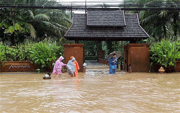 Наводнение в Таиланде продлится еще 4-6 недель