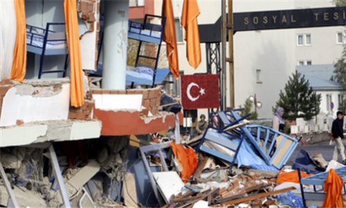 Землетрясение в турецкой провинции Ван