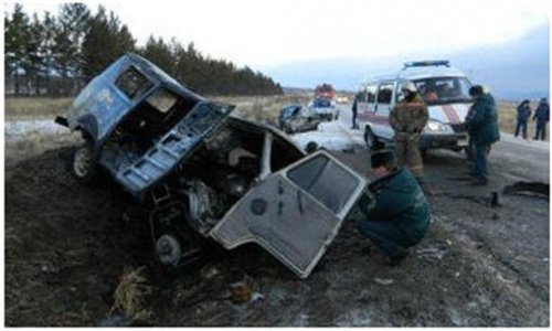 Пассажиры УАЗ погибли в ДТП в Забайкалье