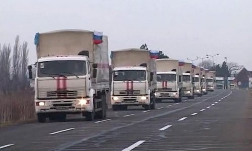 В Косово вновь не пропускают российские грузовики с гуманитарной помощью