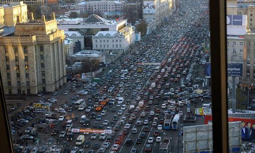 Закрытие нескольких центральных улиц Москвы для проезда автомобилей