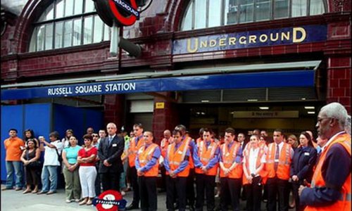 Машинисты лондонского метро проведут забастовку во второй день Рождества