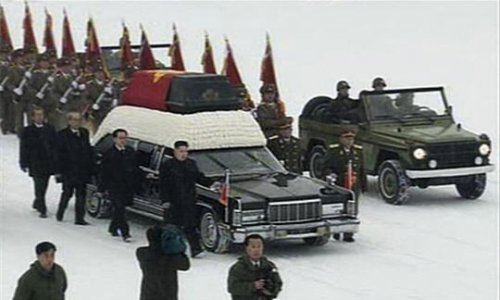 В Пхеньяне проходит церемония похорон лидера страны Ким Чен Ира