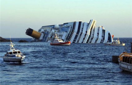 На Costa Concordia обнаружены двое людей однако спасатели пока не могут их  ...