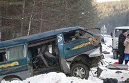 Шесть человек стали жертвами крупной автокатастрофы под Иркутском