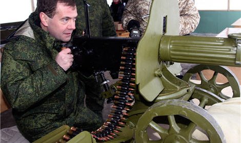 Президент России Дмитрий Медведев о событиях августа 2008 года в Южной Осет ...