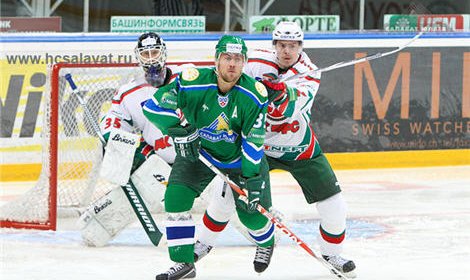 Казанские хоккеисты, одержали третью победу подряд