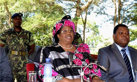 Президентом Малави в южной Африке впервые стала женщина