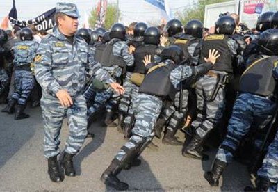 В ходе пресечения правонарушений на «Марше миллионов» пострадали 29 силовиков