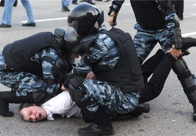 В Москве всего было проведено около 200 задержаний, включая повторные