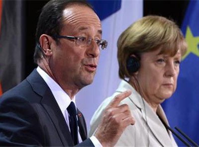 Ангела Меркель и Франсуа Олланд хотят, чтобы Афины остались в еврозоне