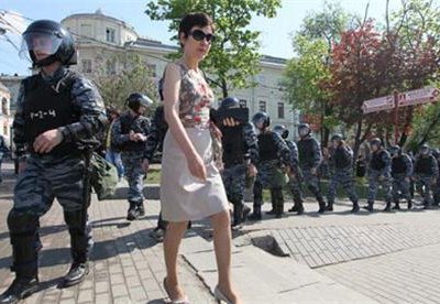 Все бульвары в центре Москвы патрулируются полицией