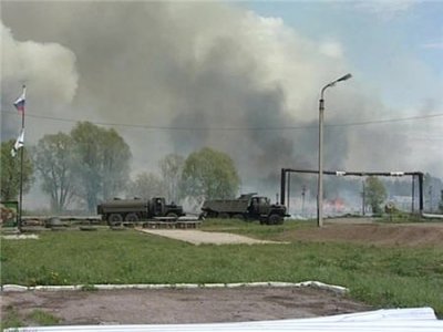 В Приморье горят склады Минобороны с боеприпасами