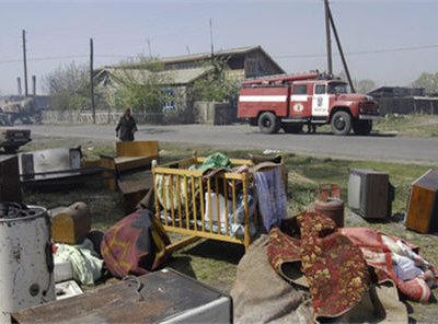 В Архангельске в результате крупного пожара без жилья остались около 300 человек