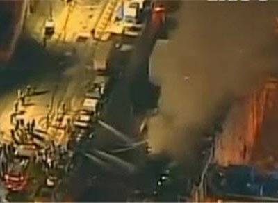 Пожар на атомной подлодке «Майями» в американском порту