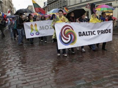В Риге прошел балтийский гей-парад «За права человека»