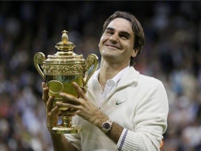 Роджер Федерер победил в финальном матче Уимблдона