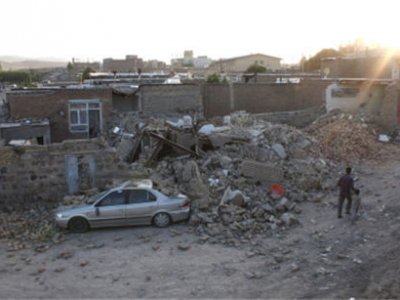 Землетрясение на северо-западе Ирана