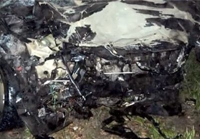 После столкновения Porsche и Lexus в Нижнем Новгороде в горящем Porsche сгорели люди