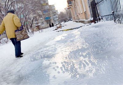 Новая неделя в московском регионе началась небольшим морозцем и гололедицей