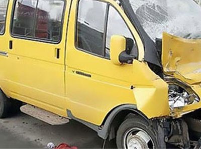 В Омске опрокинулась пассажирская «Газель», в результате ДТП один человек погиб