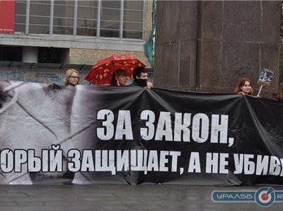 В Орске на Комсомольской площади с 14:00 до 16:00 пикет в защиту бездомных животных