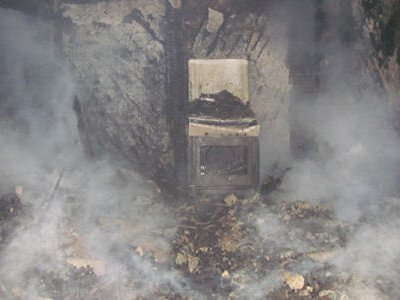 В Саракташском районе в поселке Никитино при пожаре сгорели дети