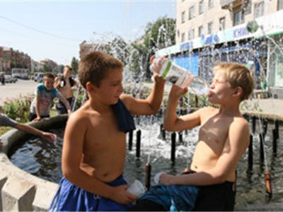 После затянувшихся дождей в Новотроицк вернулась жара